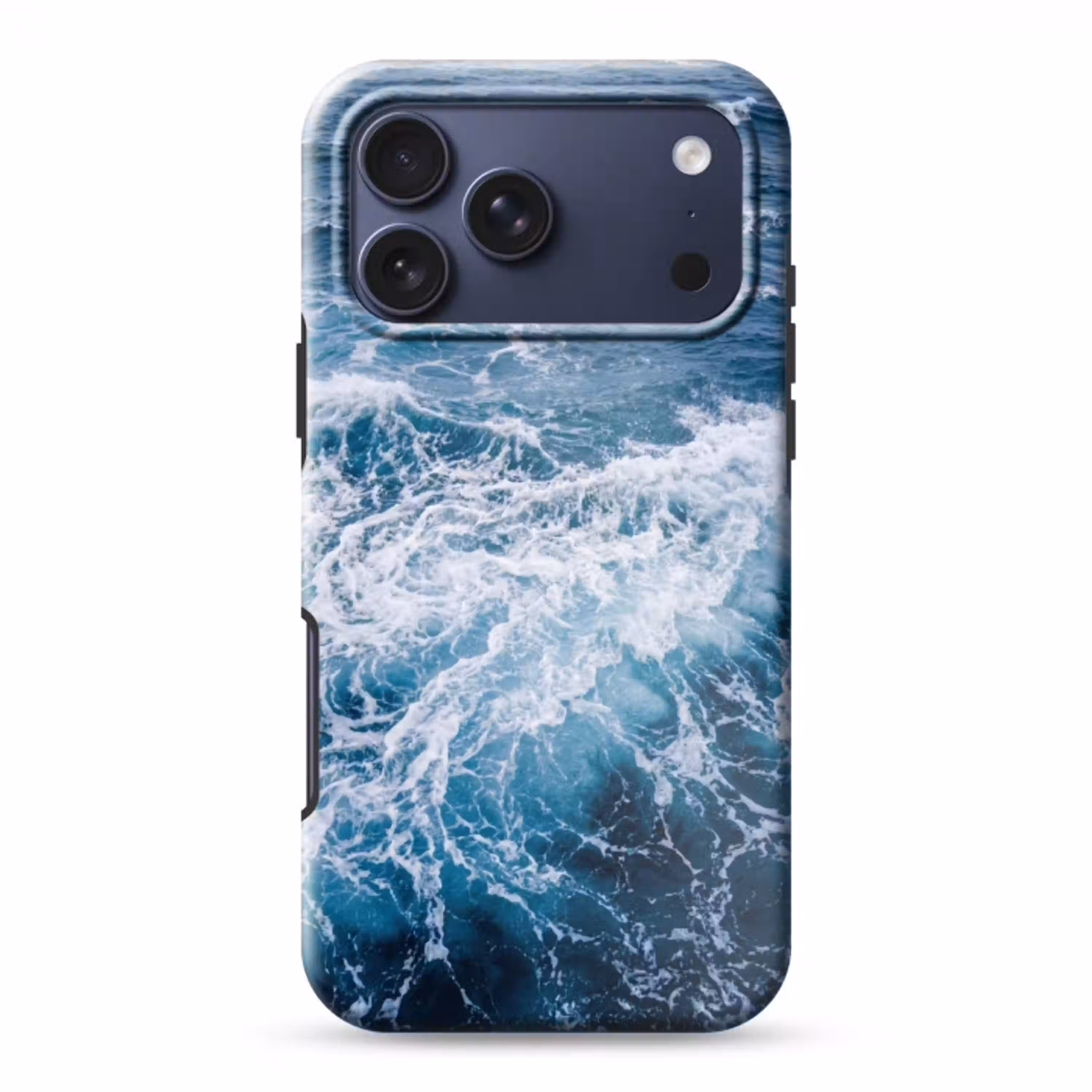 Golven - Oceaan - Blauw Toughcase MagSafe Apple iPhone 17 Pro Max klein -3d