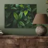 Bladeren - Regendruppels - Licht - Groen PET vilt klein -sfeer2