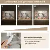 Kolibrie - Vogels - Bloemen - Natuur Light Box met kabel (Tafellamp) klein -USP_dimbaarNL