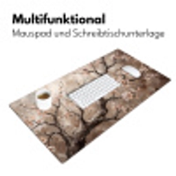 Bloesem - Takken - Schilderij - Beige - Serene Muismat XXL klein -ysfeer4_duits