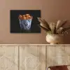 Kip - Bucket - Delfts blauw - Lekker PET vilt klein -sfeer4