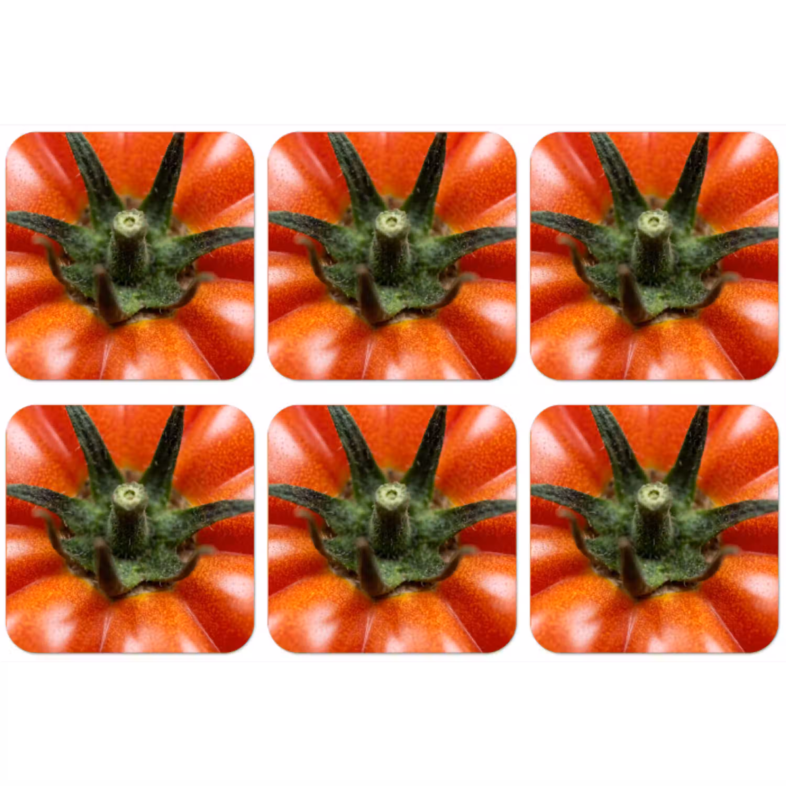 Eten - Tomaat - Rood onderzetter kurk middel -zkaufland3dotto