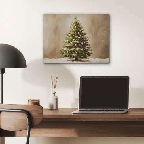 Kerst - Sfeer - Groen PET vilt klein -sfeer5
