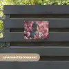 Boeddha tussen de kersenbloesems tuinposter los doek klein -sfeer3