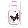 Petal papillon Kinderkoffer - Roze klein -productfoto_formaten