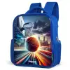 Slam dunk Kinderrugzak - Blauw middel -schuin