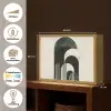 Bogen - Donkergroen - Lijnen Light Box met batterij (Wandlamp) middel -USP_websiteoverzichtNL