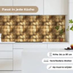 Geometrisch - Tegels - Goud keuken achterwand 2 middel 871 -sfeer4_DE