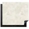 Crèmebeige - Marmer - Aders Inductie beschermer vinyl 3mm middel 274 -3d