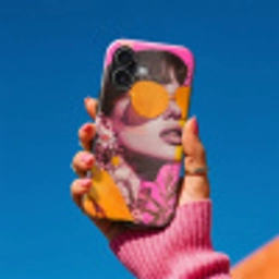 Zonnebril - Oranje - Vrouw - Planten Toughcase MagSafe Apple iPhone 17 klein -Sfeer1V