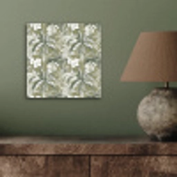Botanisch - Bloemen - Groen aluminium wit klein 46 -sfeer2