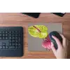 Planten - Anthurium - Groen - Roze muismat rubber klein -toetsenbord