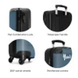 Hylke herder NBS - Handbagage koffer - Kinderen Unisex middel zzzzzzzbolletjes_ENG