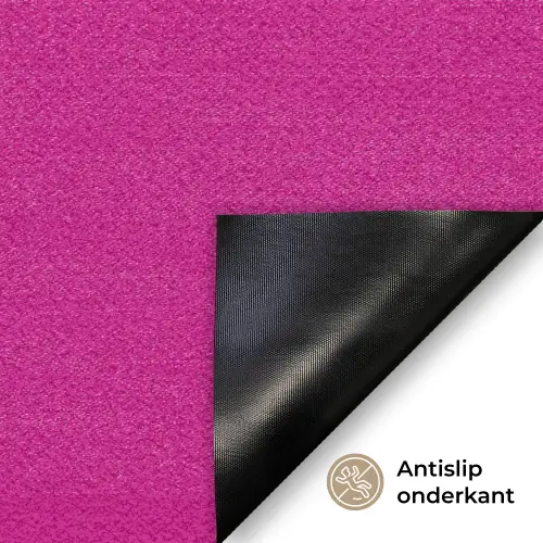 Focus on the good - Roze - Simple Deurmat klein -antislip_NL