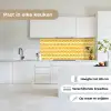 Patroon - Motief - Geel keuken achterwand 2 middel 871 -sfeer4_NL
