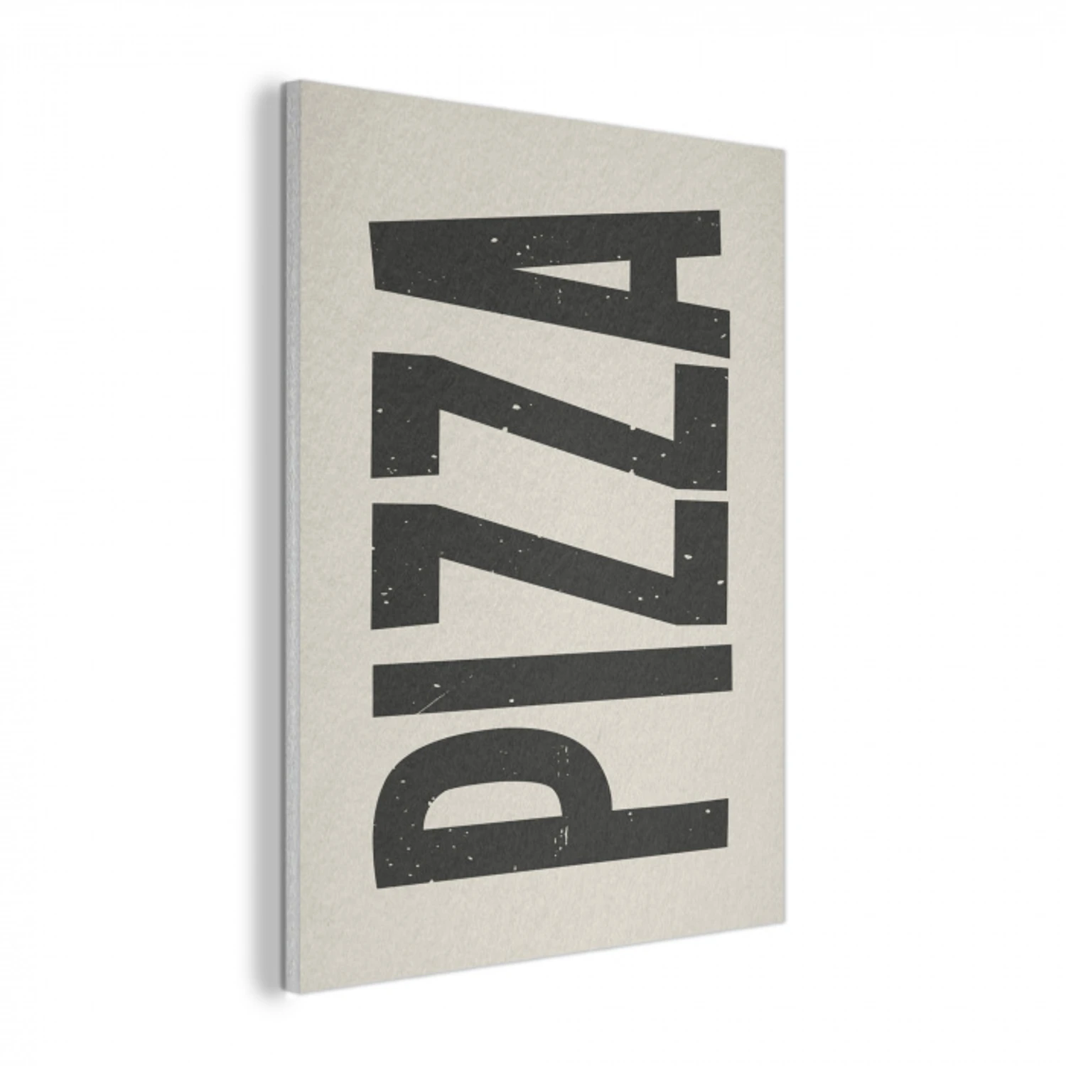 Pizza - Decoratie - Japandi - Vintage PET vilt klein -3d