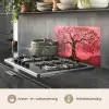 Boom - Levensboom - Roze - Goud keuken achterwand spatscherm klein -usp_NL