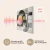 Abstract - Goud - Zilver - Vormen - Aesthetic - Modern PET vilt klein -USP_NL