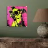 Hond - Zonnebril - Roze - Art plexiglas 5mm klein -sfeer3