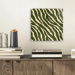 Zebra - Patroon - Groen plexiglas 5mm klein 11 -sfeer1