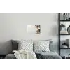 Winter - Kerst - Specerijen - Wit Muursticker klein -slaapkamer
