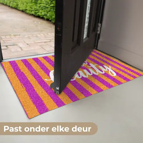Modern - Hello - Oranje Deurmat klein -USP_NL
