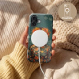 Portret - Vrouw - Kleurrijk - Expressief Toughcase MagSafe Apple iPhone 17 klein -USP_MagsafeV