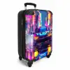 Neon nightcar NBS - Handbagage koffer - Unisex middel -productfoto_3d