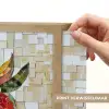 Aardbei - Rood - Mozaïek - Fruit Light Box met batterij (Wandlamp) middel -USP_websiteprintNL