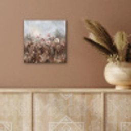 Bloemen - Botanisch - Schilderij - Pastel - Rustiek aluminium wit klein -sfeer4