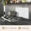 Wit - Marmer - Goud - Luxueus keuken achterwand spatscherm klein 900 -usp_NL