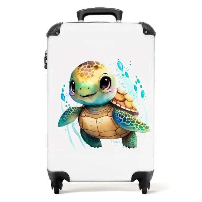 Ziggy zeeschildpad NBS - Handbagage koffer - Unisex middel -productfoto_recht
