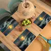 Zee - Zon - Golven - Rotsen Placemat vinyl groot -zzsfeer5_Kitchenyeah-website