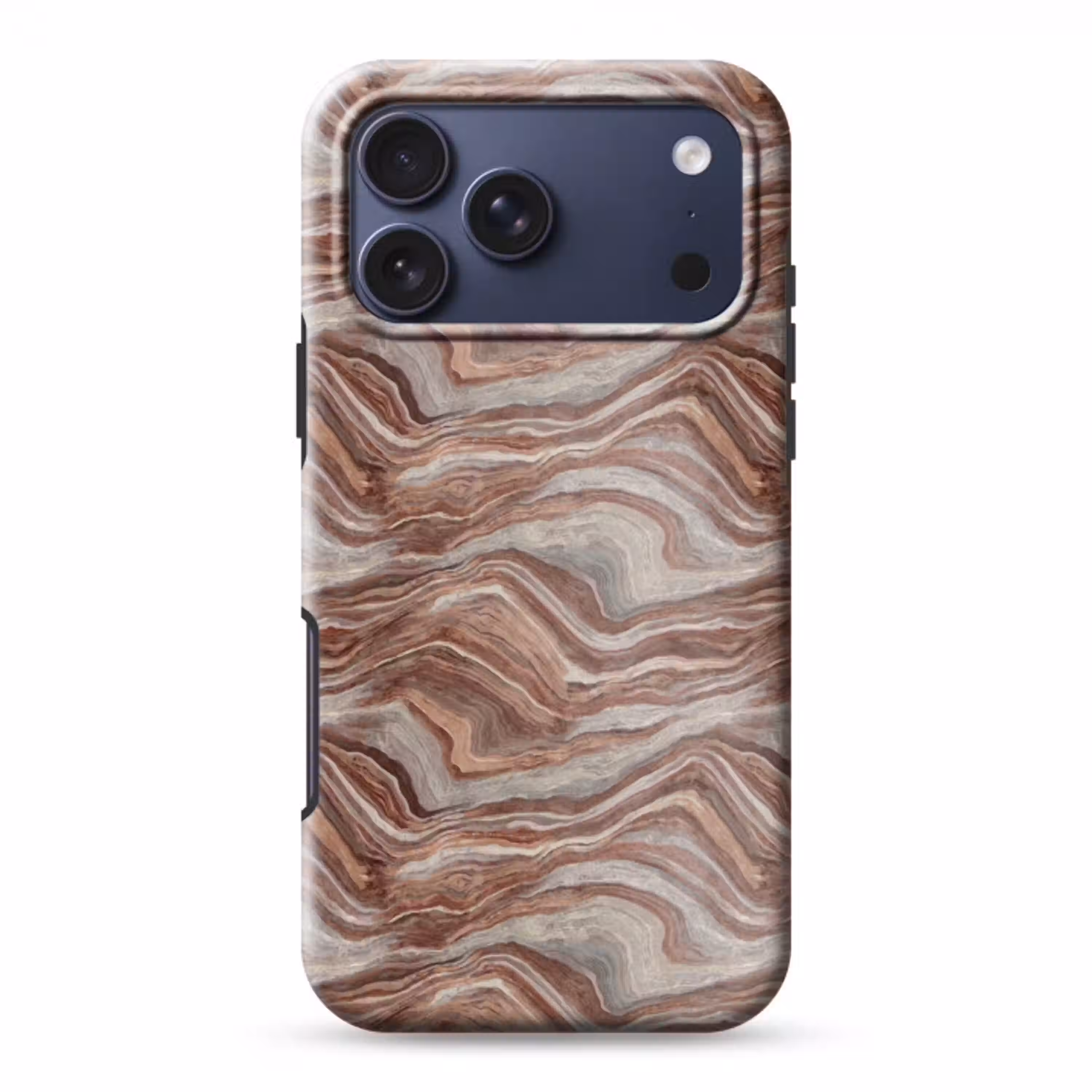 Patroon - Zandsteen - Travertijn Toughcase MagSafe Apple iPhone 17 Pro Max klein 1019 -3d