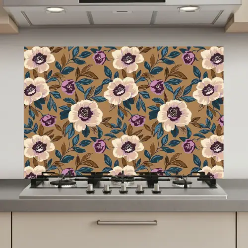 Floraal - Stilleven - Kleurrijk keuken achterwand spatscherm klein 900 -3d_website