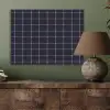 Plaid - Patroon - Blauw - Roze PET vilt klein 837 -sfeer2