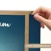 Maan - Ruimtewezen - Blauw Light Box met batterij (Wandlamp kind) middel -USP_websiteprintNL