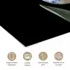 Tulp - Patroon - Blauw poster papier klein -closeup_NL