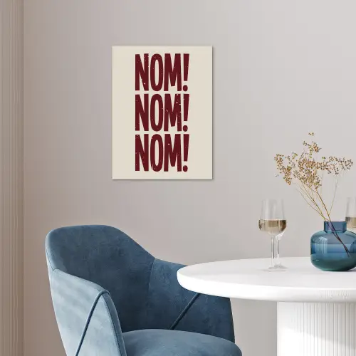 Rood - Vintage - Decoratie - Japandi poster papier klein -sfeer3
