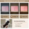 Golfballen - Roze - Drie Light Box met batterij (Wandlamp) middel -USP_lichtkleurNL