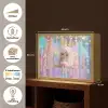 Fee - Schommel - Paars - Glinsters Light Box met batterij (Wandlamp kind) middel -USP_websiteoverzichtNL
