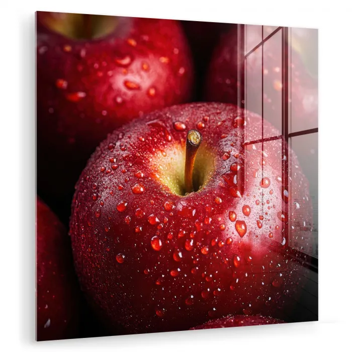Rood - Appels - Fruit plexiglas 5mm klein -zzzproduct_nieuw