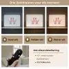 Kippen - Badjas - Krukspelden - Hakken Light Box met batterij (Wandlamp) middel -USP_lichtkleurNL