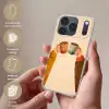 Illustratie - Mokken - Proosten - Bruin Telefoonhoesje iPhone 17 Pro klein -sfeer3_NL