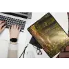 Zonlicht - Bospad - Bomen laptophoes neopreen klein -bureau