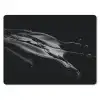 Zwart - Splash - Water muismat rubber klein -3d