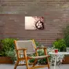 Roze - Bloesems - Eieren Tuinposter op houten frame 2 cm dik klein -sfeer3