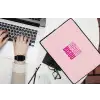 Bisou - Roze - Minimalistisch laptophoes neopreen klein -bureau