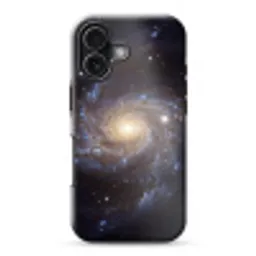 Kosmos - Sterrenstelsel - Donker Toughcase MagSafe Apple iPhone 17 klein -3d