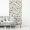 Rozen - Vogels - Pastel - Kleurrijk fotobehang vinyl groot 64 -woonkamer
